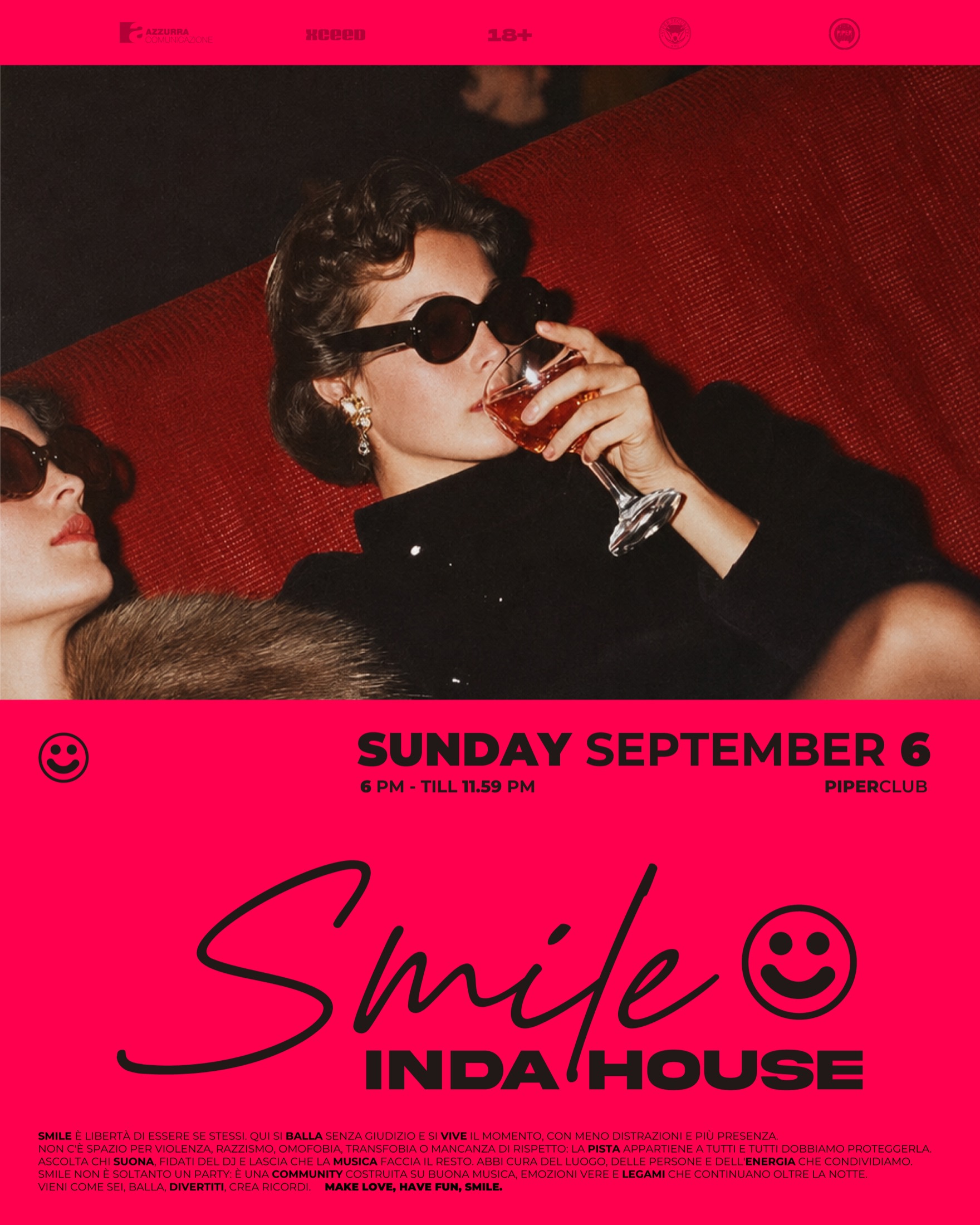 Locandina Smile Inda House, 06.09.2026